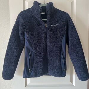 Columbia Dark Blue Fleece Jacket
